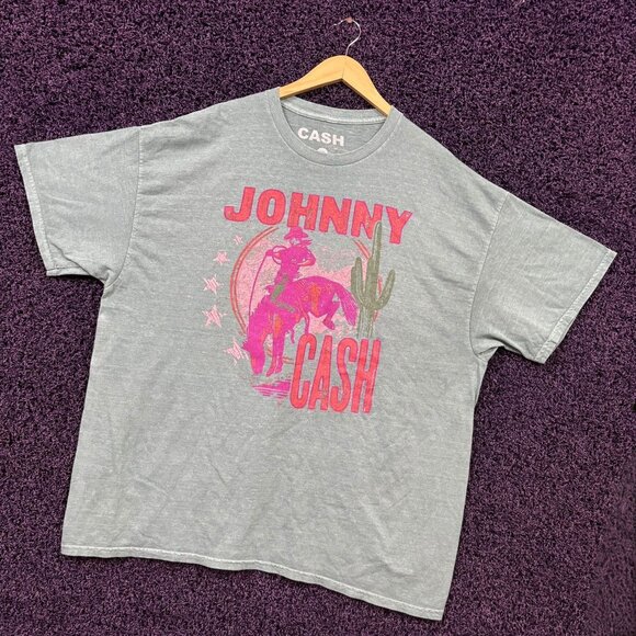Johnny Cash Horse T-Shirt Size Extra Large - Picture 3 of 4